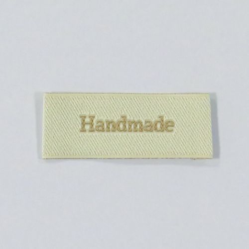 Vevd merkelapp Handmade