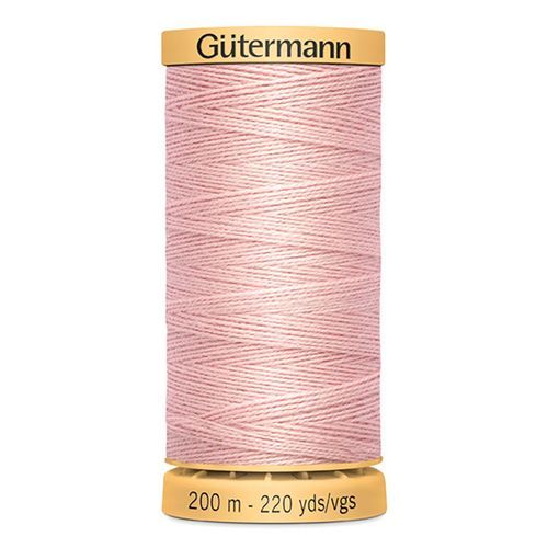 Tråkletråd rynketråd 200 m rosa