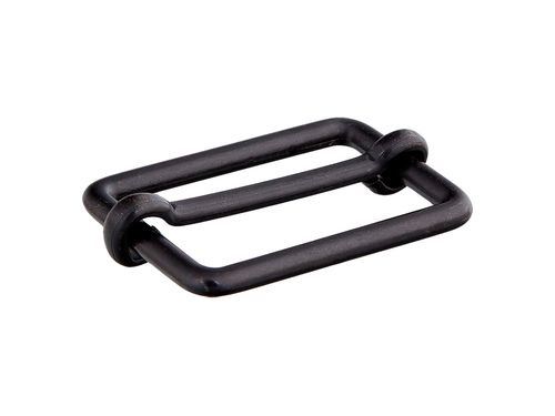 Spenne sort metall 38 mm