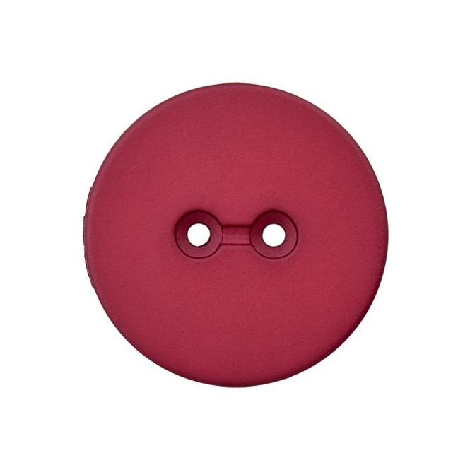 Hovedbilde Polyesterknapp resirkulert plast 2 hulls cerise ...