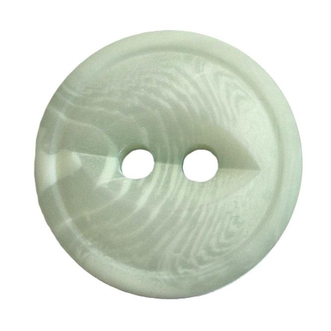 Hovedbilde Knapp 2 hull 15 mm støv grønn