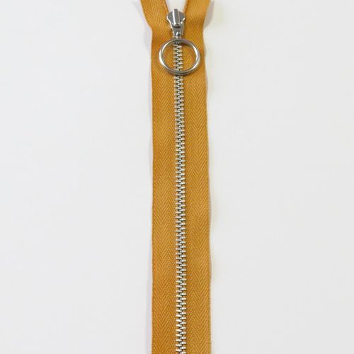 Ikke delbar 4 mm aluminium med ring karri oker gul 30 cm