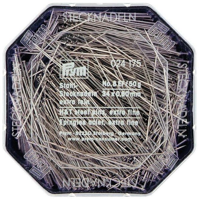 Hovedbilde Prym Knappenåler 34mm 50gr ekstra tynne