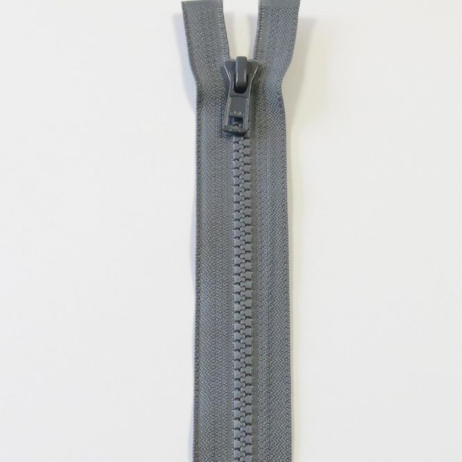 Hovedbilde YKK Glidelås 6 mm VISLON delbar plast  grå 70 cm