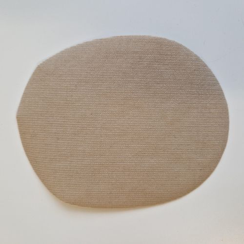 Strykbare reparasjonslapper  babyfløyel beige