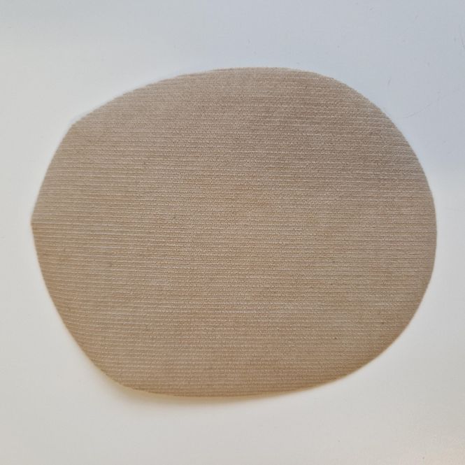 Hovedbilde Strykbare reparasjonslapper  babyfløyel beige